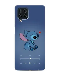 Чохол для Samsung Galaxy M32 з картинкою «Музичний Stitch»