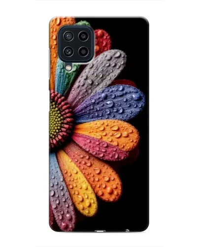 Чехол для Samsung Galaxy M32 с картинкой «Радужный цветок»