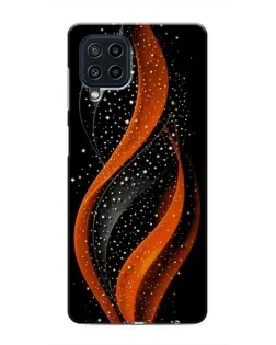 Чехол для Samsung Galaxy M32 с картинкой «Огненная звездная волна»
