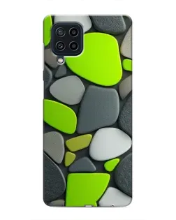 Чехол для Samsung Galaxy M32 с картинкой «Яркая неоновая галька»