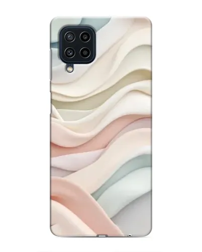 Чехол для Samsung Galaxy M32 с картинкой «Пастельные нежные волны»