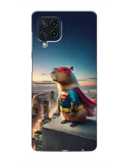 Чехол для Samsung Galaxy M32 с картинкой «Капи-мен супергерой» Чехол для Samsung Galaxy M32 с картинкой «Капи-мен супергерой»