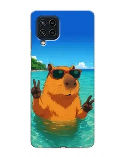 Чехол для Samsung Galaxy M32 с картинкой «Морская капибара» Чехол для Samsung Galaxy M32 с картинкой «Морская капибара»