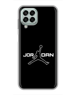 Чехол для Samsung Galaxy M33 (5G) (M336B) с картинкой «Nike Pink Swirl»
