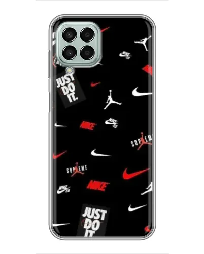 Чохол для Samsung Galaxy M33 (5G) (M336B) з картинкою «Nike Mix Pattern» Чохол для Samsung Galaxy M33 (5G) (M336B) з картинкою «Nike Mix Pattern»