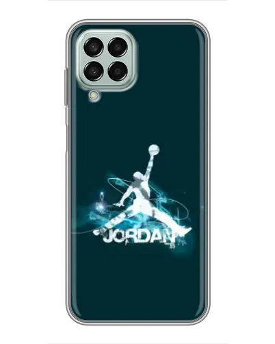 Чохол для Samsung Galaxy M33 (5G) (M336B) з картинкою «Jordan Blue Fire» Чохол для Samsung Galaxy M33 (5G) (M336B) з картинкою «Jordan Blue Fire»