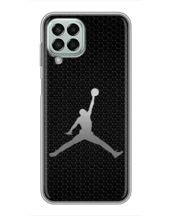 Чохол для Samsung Galaxy M33 (5G) (M336B) з картинкою «Jordan Dark Carbon»