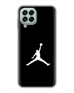 Чохол для Samsung Galaxy M33 (5G) (M336B) з картинкою «Jordan Silhouette»