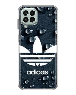 Чехол для Samsung Galaxy M33 (5G) (M336B) с картинкой «Adidas Trefoil Blue» Чехол для Samsung Galaxy M33 (5G) (M336B) с картинкой «Adidas Trefoil Blue»