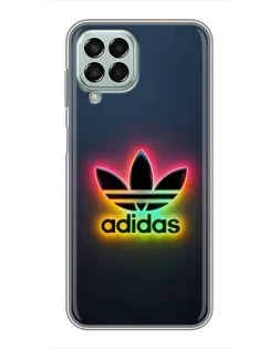 Чохол для Samsung Galaxy M33 (5G) (M336B) з картинкою «Неоновий Adidas»