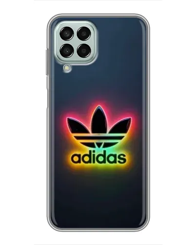 Чохол для Samsung Galaxy M33 (5G) (M336B) з картинкою «Неоновий Adidas»
