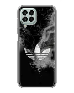 Чохол для Samsung Galaxy M33 (5G) (M336B) з картинкою «Абстрактний дим Adidas»