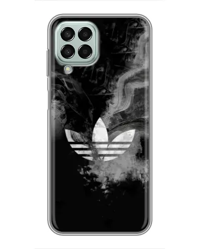 Чохол для Samsung Galaxy M33 (5G) (M336B) з картинкою «Абстрактний дим Adidas»