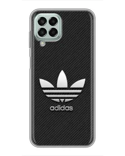 Чохол для Samsung Galaxy M33 (5G) (M336B) з картинкою «Adidas Карбонова текстура»