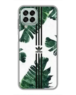 Чохол для Samsung Galaxy M33 (5G) (M336B) з картинкою «Пальмове листя адідас»