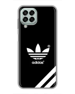 Чохол для Samsung Galaxy M33 (5G) (M336B) з картинкою «Adidas з діагональними смугами»