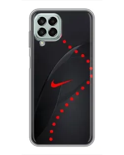 Чохол для Samsung Galaxy M33 (5G) (M336B) з картинкою «Абстрактний дизайн Nike»