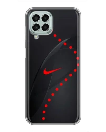 Чохол для Samsung Galaxy M33 (5G) (M336B) з картинкою «Абстрактний дизайн Nike»