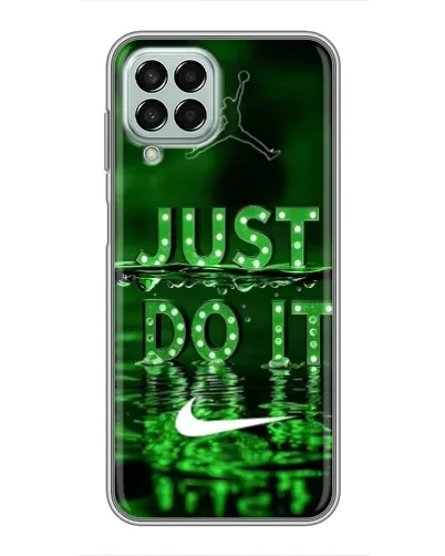 Чохол для Samsung Galaxy M33 (5G) (M336B) з картинкою «Зелений неоновий Nike»