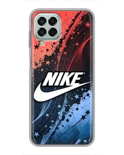 Чохол для Samsung Galaxy M33 (5G) (M336B) з картинкою «Градієнтний принт Найк»