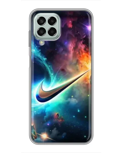 Чохол для Samsung Galaxy M33 (5G) (M336B) з картинкою «Космічний Nike Swoosh»