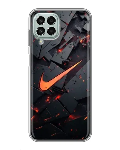 Чохол для Samsung Galaxy M33 (5G) (M336B) з картинкою «Nike — ефект розломів»