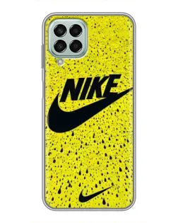 Чохол для Samsung Galaxy M33 (5G) (M336B) з картинкою «Жовтий текстурний Nike»