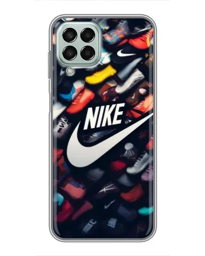 Чохол для Samsung Galaxy M33 (5G) (M336B) з картинкою «Колекція кросівок Nike»