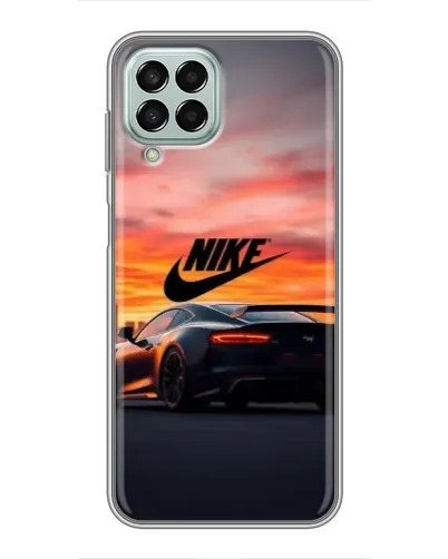 Чохол для Samsung Galaxy M33 (5G) (M336B) з картинкою «Nike та суперкар»