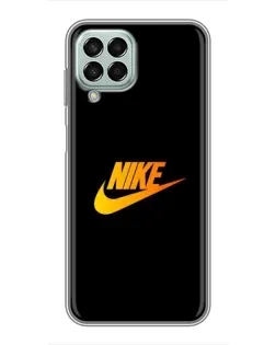 Чохол для Samsung Galaxy M33 (5G) (M336B) з картинкою «Золотий логотип Nike»