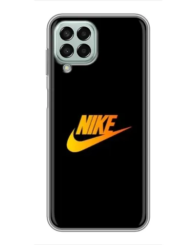 Чохол для Samsung Galaxy M33 (5G) (M336B) з картинкою «Золотий логотип Nike»
