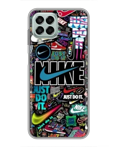 Чехол для Samsung Galaxy M33 (5G) (M336B) с картинкой «Яркий коллаж Nike» Чехол для Samsung Galaxy M33 (5G) (M336B) с картинкой «Яркий коллаж Nike»
