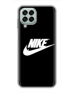 Чехол для Samsung Galaxy M33 (5G) (M336B) с картинкой «Мазки краски Nike»