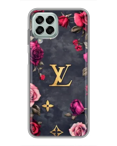 Чохол для Samsung Galaxy M33 (5G) (M336B) з картинкою «Квітковий Louis Vuitton»
