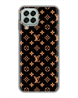 Чохол для Samsung Galaxy M33 (5G) (M336B) з картинкою «Золота монограма LV»