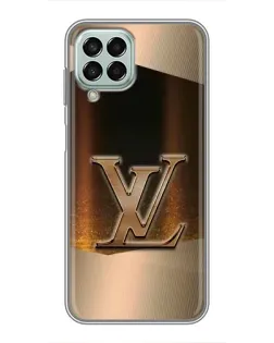 Чохол для Samsung Galaxy M33 (5G) (M336B) з картинкою «LV — золоте сяйво»