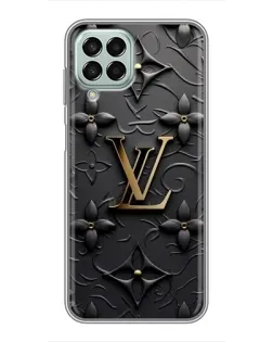 Чохол для Samsung Galaxy M33 (5G) (M336B) з картинкою «Шкіряна текстура LV»