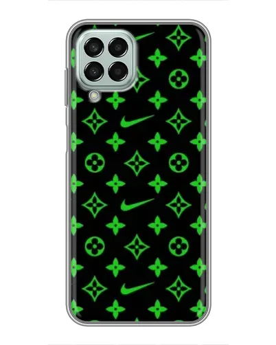 Чохол для Samsung Galaxy M33 (5G) (M336B) з картинкою «Неоновий принт LV»