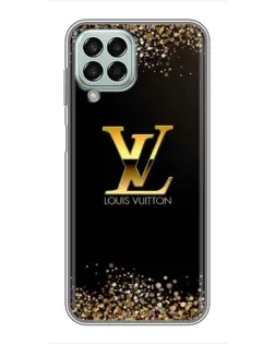 Чохол для Samsung Galaxy M33 (5G) (M336B) з картинкою «LV — золоті іскри»
