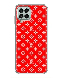 Чохол для Samsung Galaxy M33 (5G) (M336B) з картинкою «Яскравий паттерн LV»