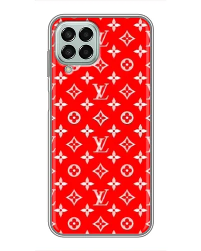 Чохол для Samsung Galaxy M33 (5G) (M336B) з картинкою «Яскравий паттерн LV»