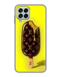 Чохол для Samsung Galaxy M33 (5G) (M336B) з картинкою «Морозиво від LV»