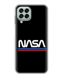 Чехол для Samsung Galaxy M33 (5G) (M336B) с картинкой «NASA — классика Red Blue» Чехол для Samsung Galaxy M33 (5G) (M336B) с картинкой «NASA — классика Red Blue»