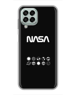 Чохол для Samsung Galaxy M33 (5G) (M336B) з картинкою «NASA — технічний принт»