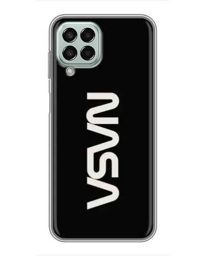 Чохол для Samsung Galaxy M33 (5G) (M336B) з картинкою «NASA — вертикальний логотип»