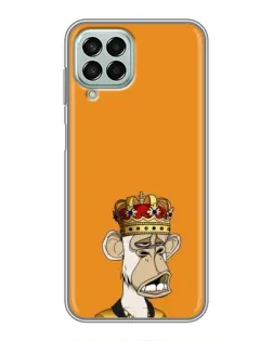 Чехол для Samsung Galaxy M33 (5G) (M336B) с картинкой «Золотая обезьяна Bored Ape»
