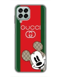 Чохол для Samsung Galaxy M33 (5G) (M336B) з картинкою «Gucci — смуги та Міккі»
