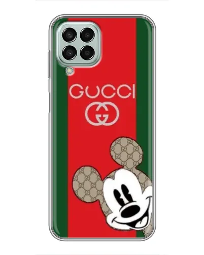 Чохол для Samsung Galaxy M33 (5G) (M336B) з картинкою «Gucci — смуги та Міккі» Чохол для Samsung Galaxy M33 (5G) (M336B) з картинкою «Gucci — смуги та Міккі»