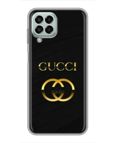 Чохол для Samsung Galaxy M33 (5G) (M336B) з картинкою «Золотий логотип Gucci» Чохол для Samsung Galaxy M33 (5G) (M336B) з картинкою «Золотий логотип Gucci»