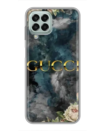 Чохол для Samsung Galaxy M33 (5G) (M336B) з картинкою «Абстрактні квіти Gucci» Чохол для Samsung Galaxy M33 (5G) (M336B) з картинкою «Абстрактні квіти Gucci»